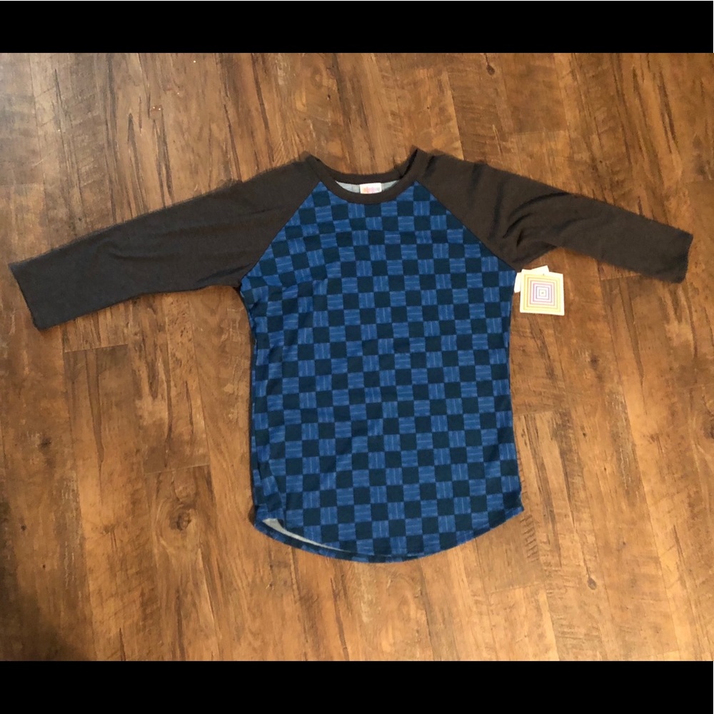 LuLaRoe 3/4 length sleeve top